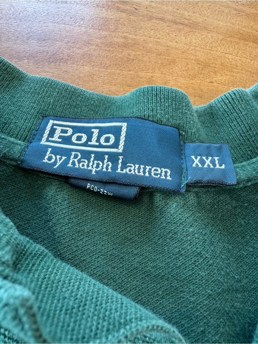 Ralph Lauren Forest Green Polo with Yellow Pony